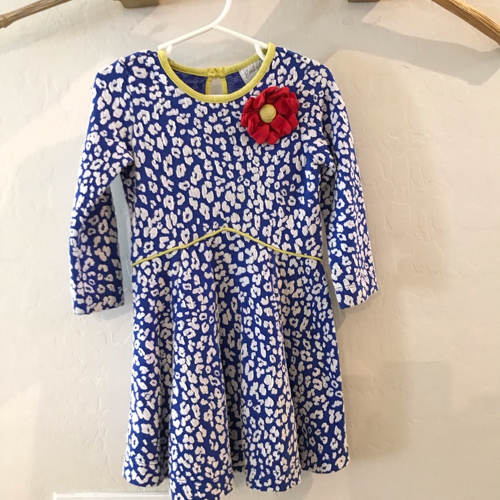 4T Emily Rose Blue White Girls Dress